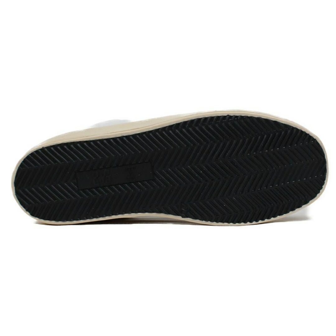 ツースター レディース レザースニーカー ホワイト アイボリー 8