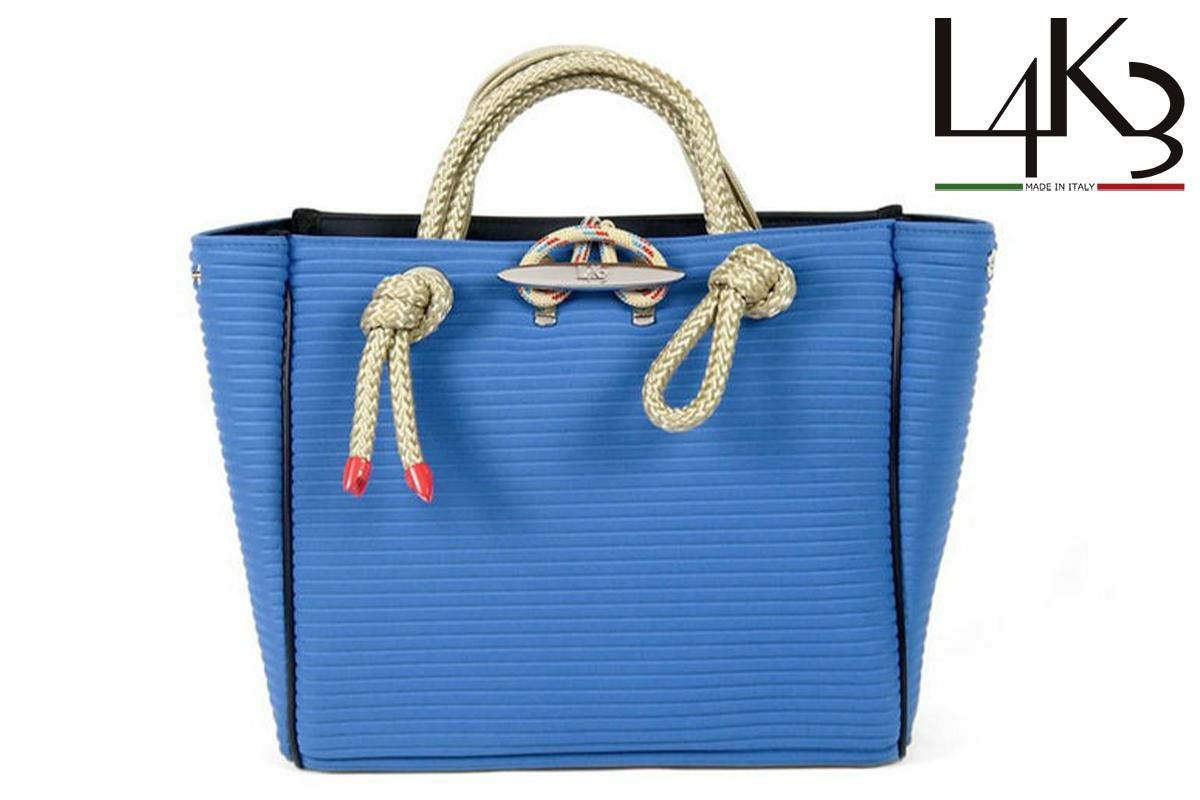 L4k3 CLEAT TOTE mini ネイビー レーク L4K3] クリートトートミニ イタリア製 CLEAT TOTE mini tom