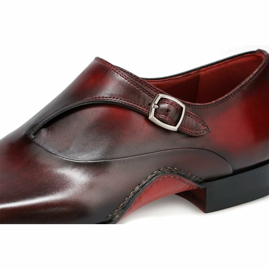 マグナーニ メンズ ドレスシューズ スリングバック ブラウン10