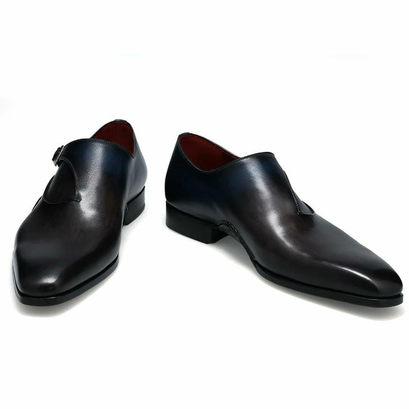 マグナーニ メンズ ドレスシューズ スリングバック2