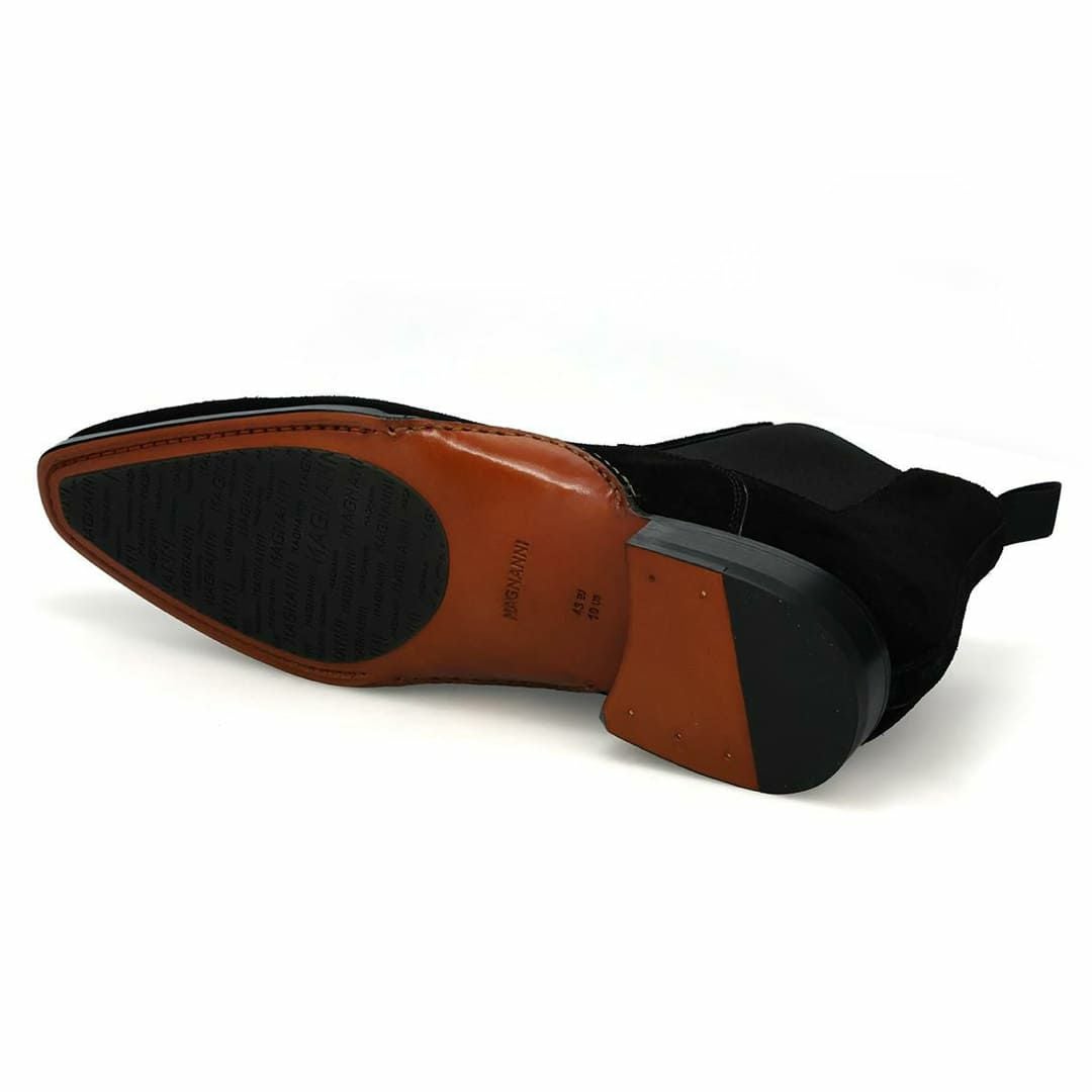 マグナーニ / MAGNANNI カーフスエード サイドゴアブーツ スペイン製