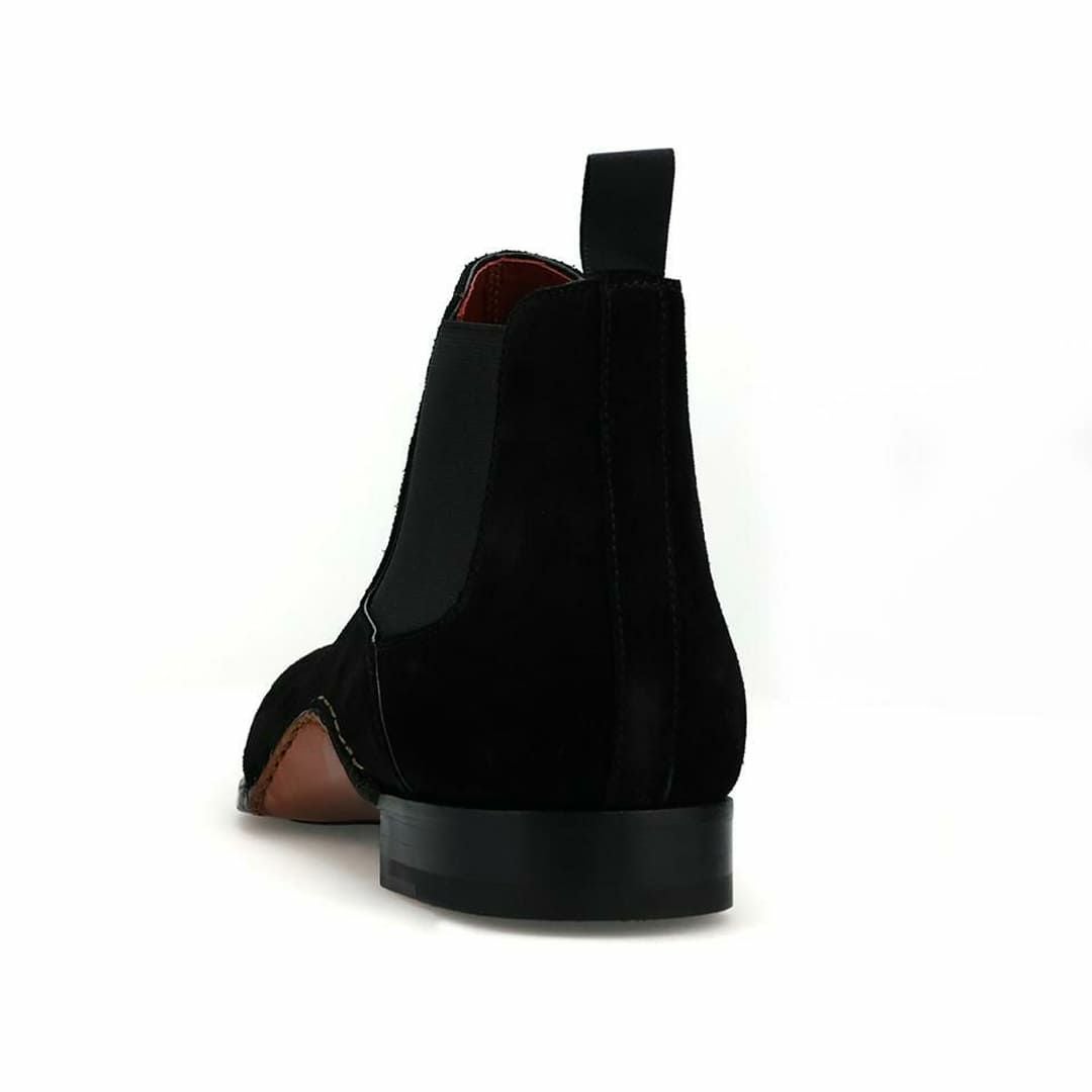 マグナーニ / MAGNANNI カーフスエード サイドゴアブーツ スペイン製