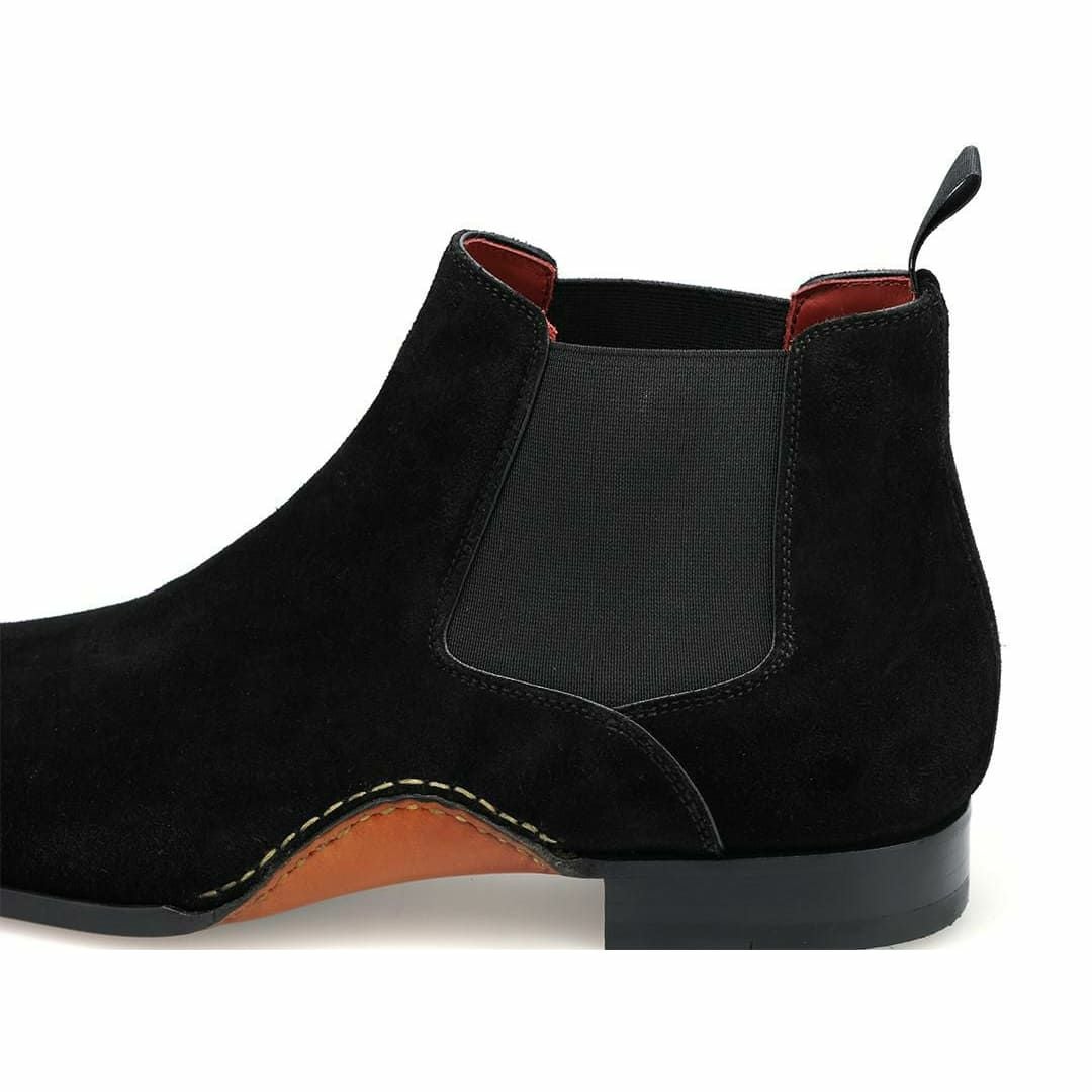 マグナーニ / MAGNANNI カーフスエード サイドゴアブーツ スペイン製