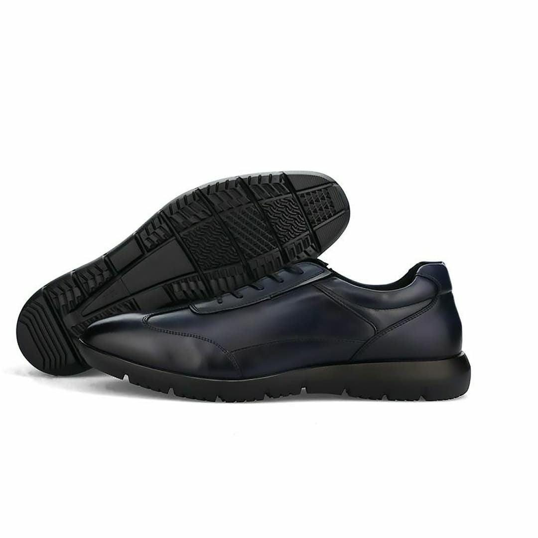 ハッシュパピー メンズ カジュアルシューズ レザースニーカー M-7123T ワイン4