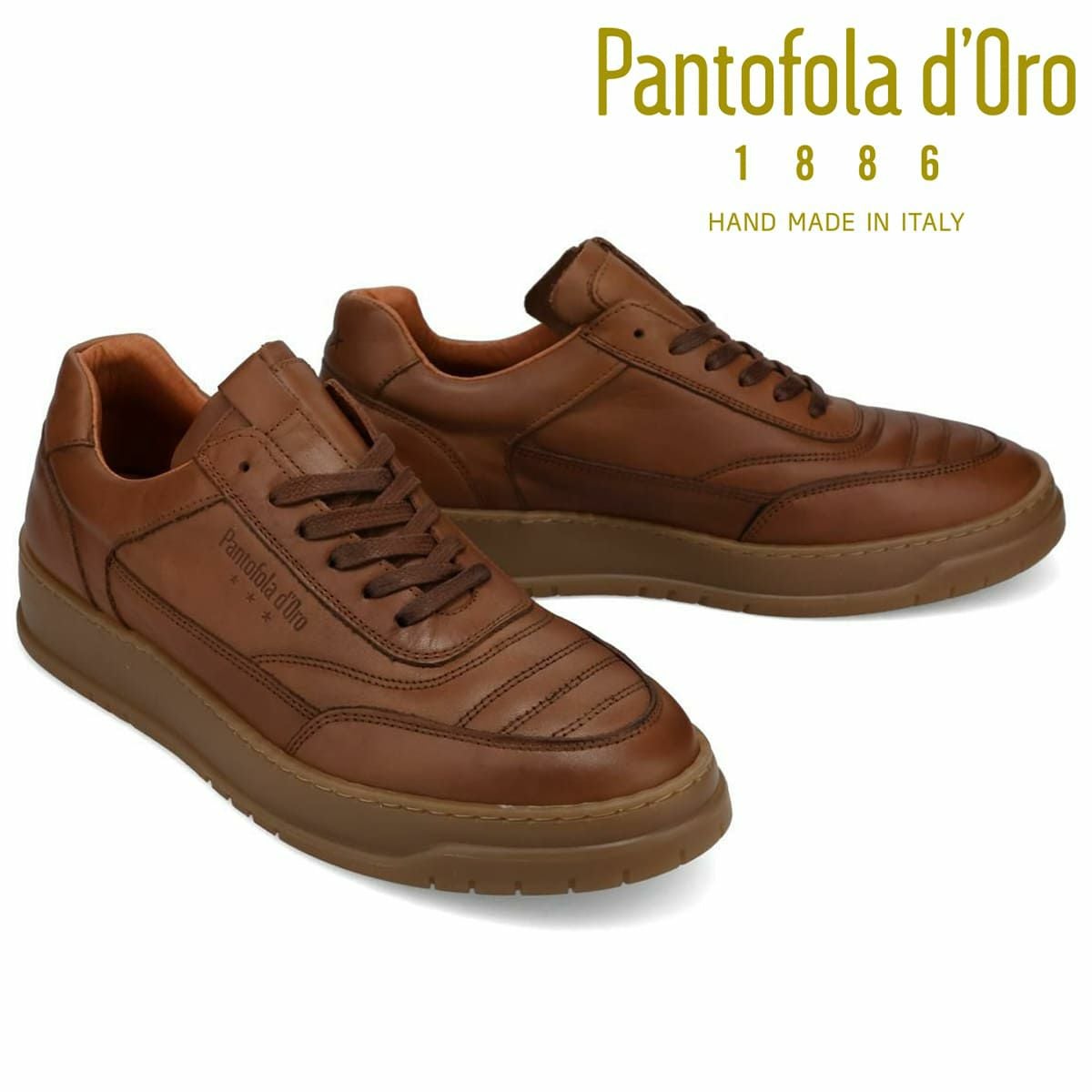 パントフォラドーロ メンズ スニーカー レザースニーカー3