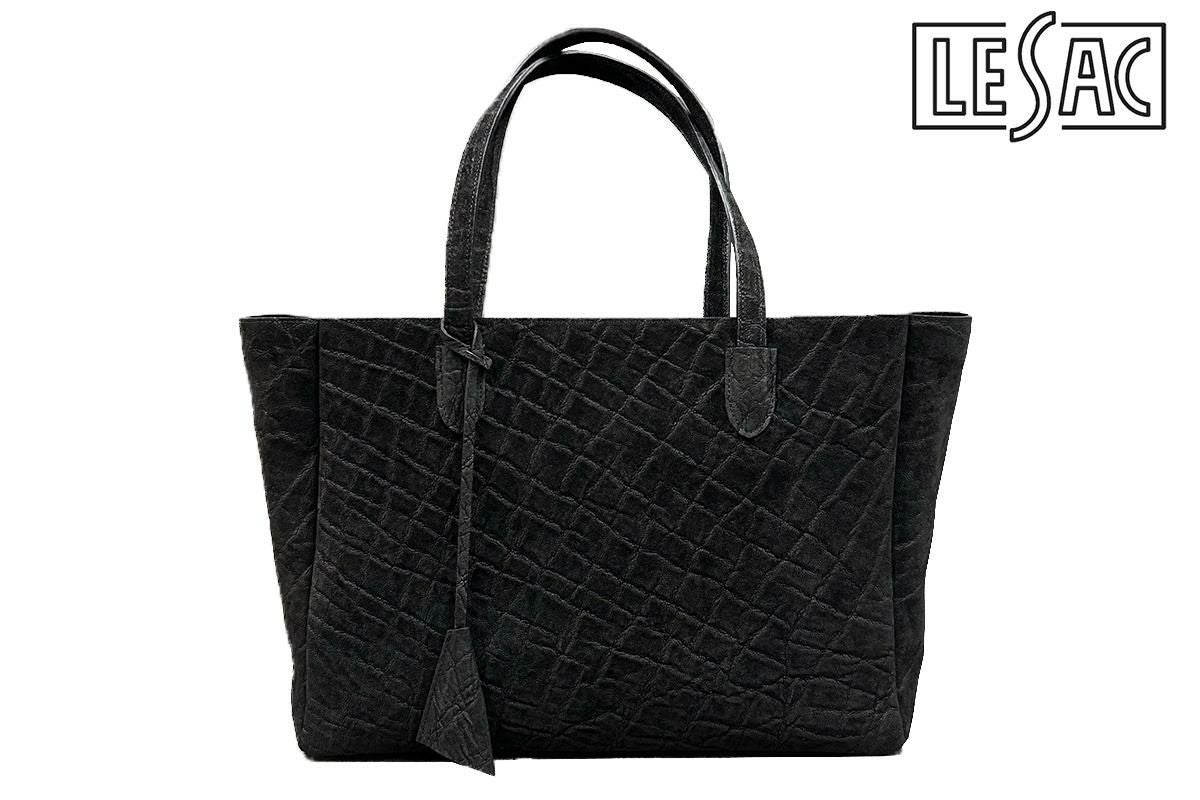 レザック バッグ エレファント トートバッグ ブラック 国産(日本製)