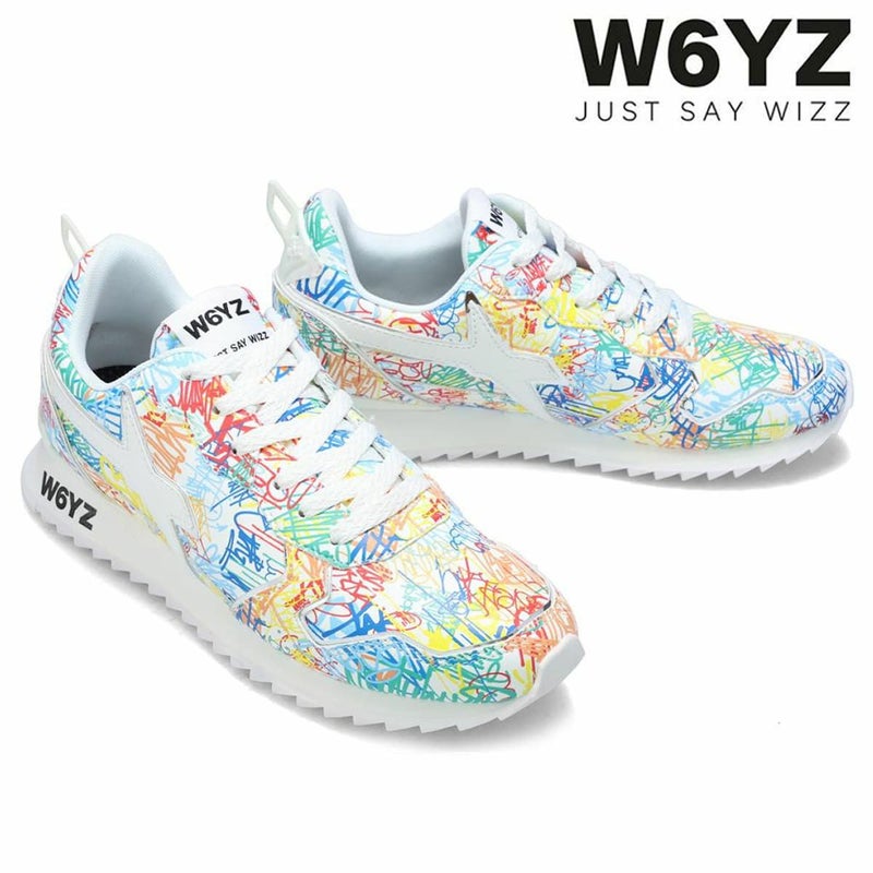 ウィズ メンズ スニーカー ジェットエム ホワイトマルチ W6YZ
