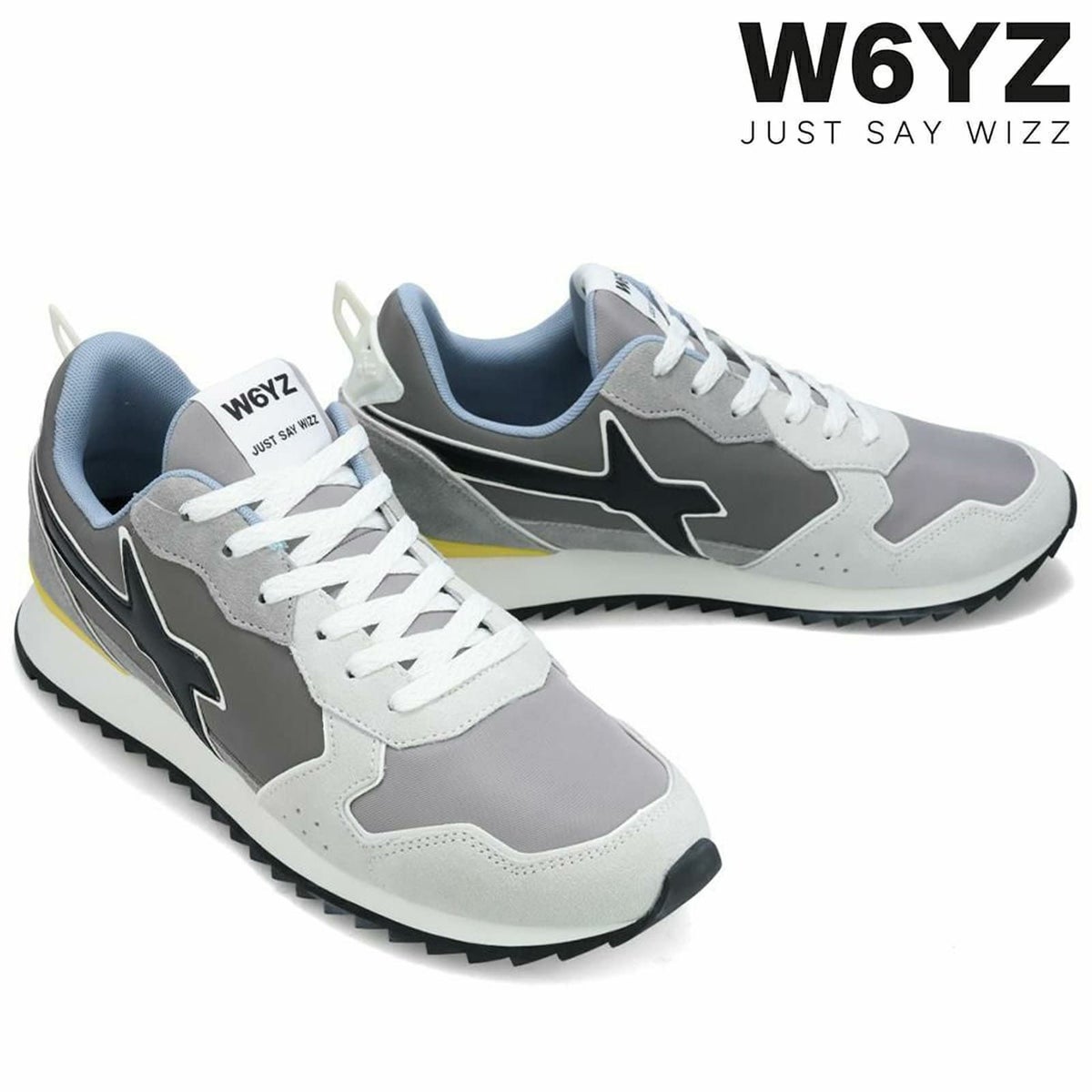  ウィズ メンズ スニーカー ジェットエム ホワイトダークグレー W6YZ