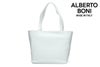 アルベルトボニー バッグ ミニトートバッグ イタリア製 ホワイト