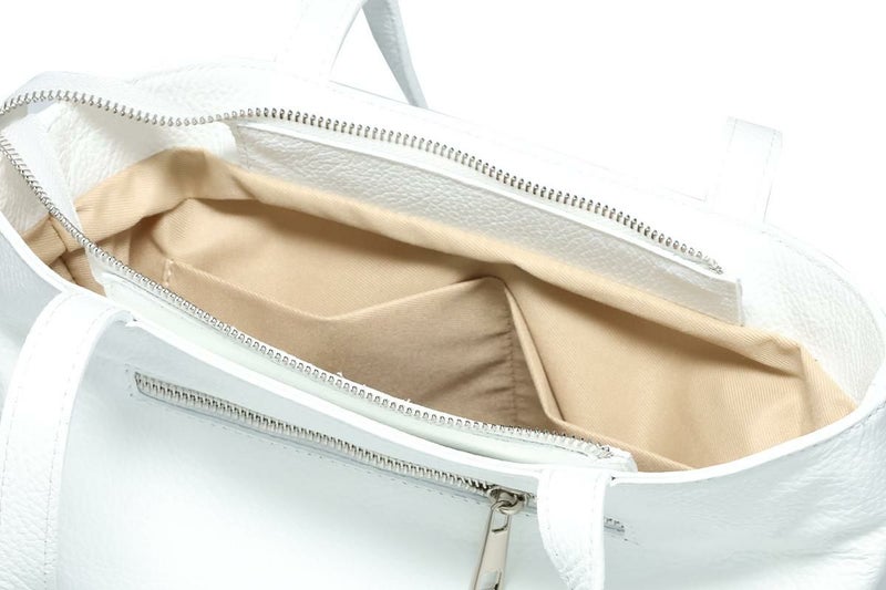 アルベルトボニー バッグ ミニトートバッグ イタリア製 ホワイト7