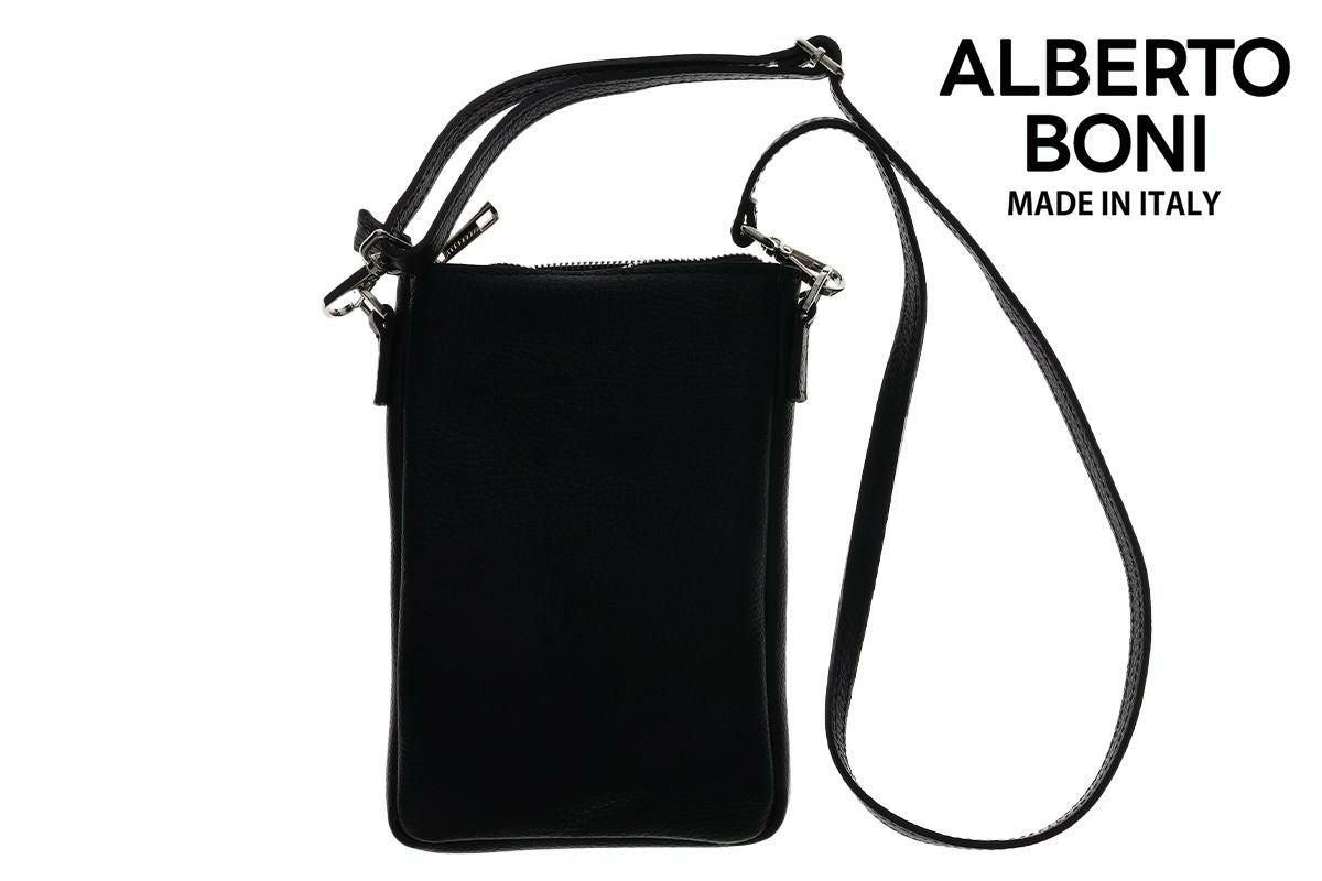 アルベルトボニー バッグ サコッシュイタリア製 ブラック
