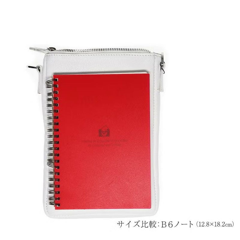 アルベルトボニー バッグ サコッシュイタリア製 ホワイト8