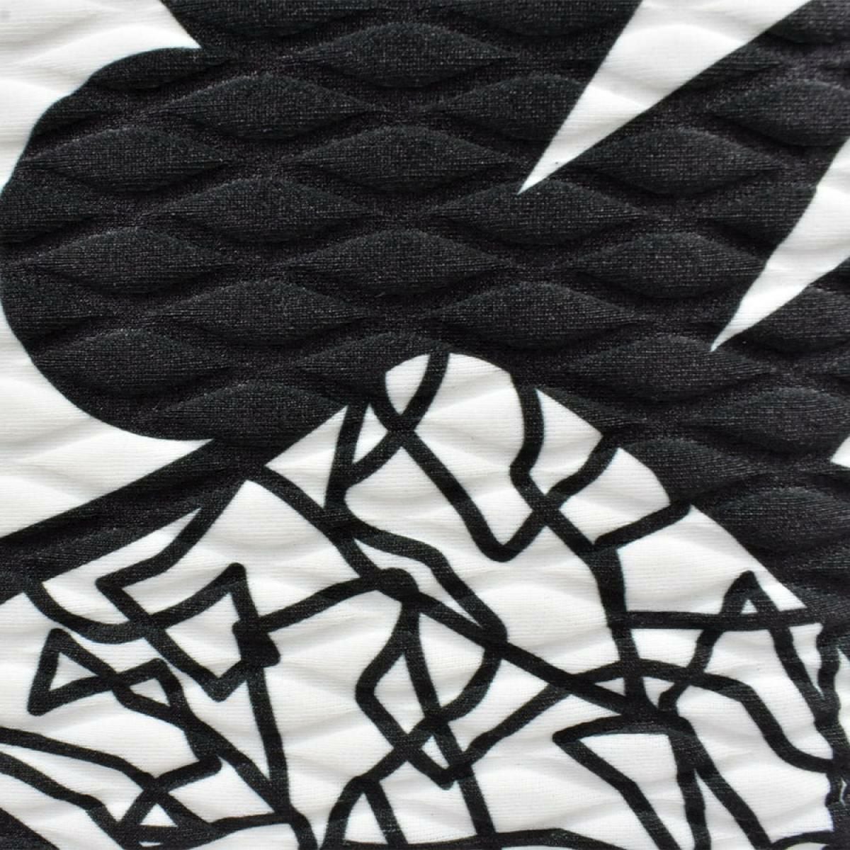 レーク バッグ アレ ドロップ ブラックホワイト イタリア製 L4K3　8