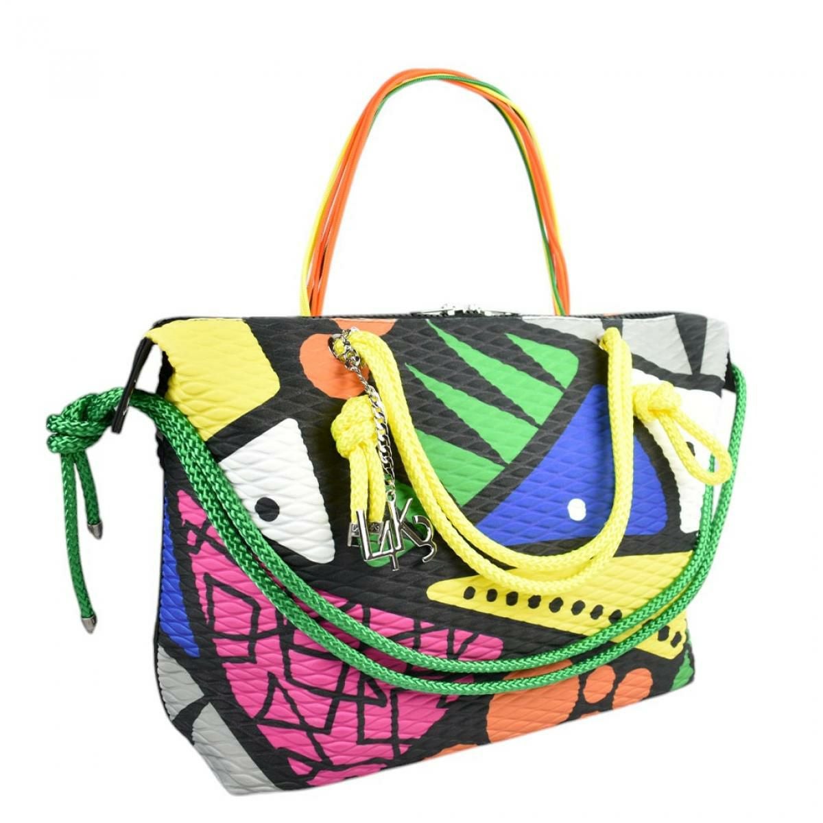 レークバッグ クイーンレーク ドロップ イエローミックス イタリア製 L4K3　3