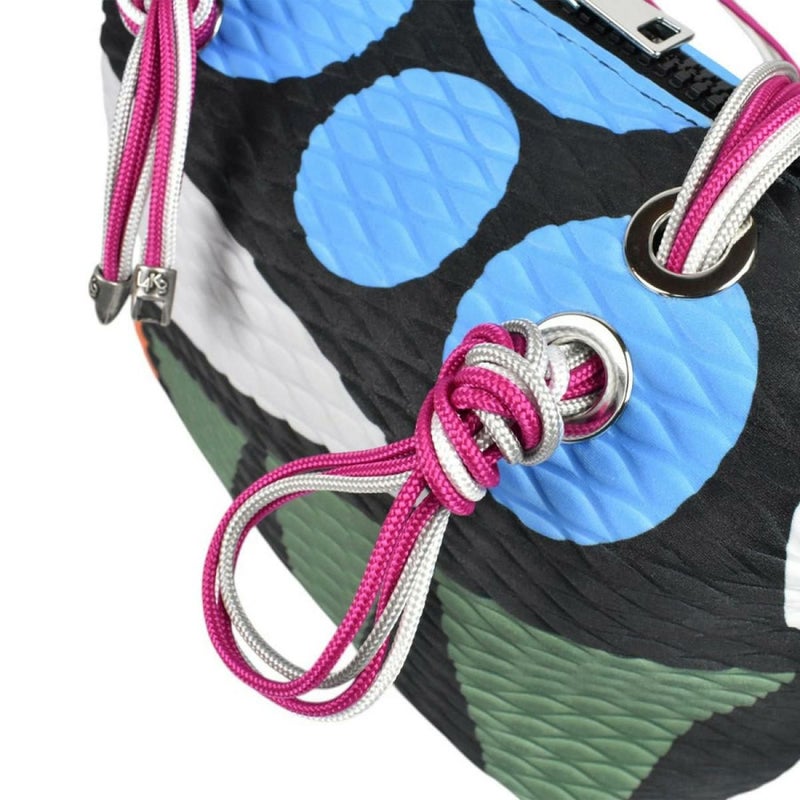  レーク バッグ クイーンレークミニ ドロップ カーキミックス イタリア製 L4K3 12