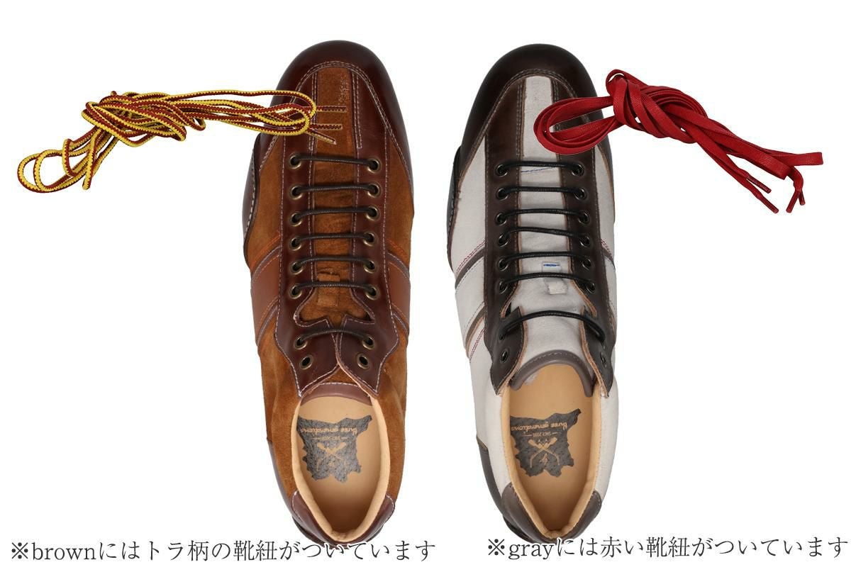 スリージェネレーションズ メンズ スニーカー three generations 5430　グレー　10