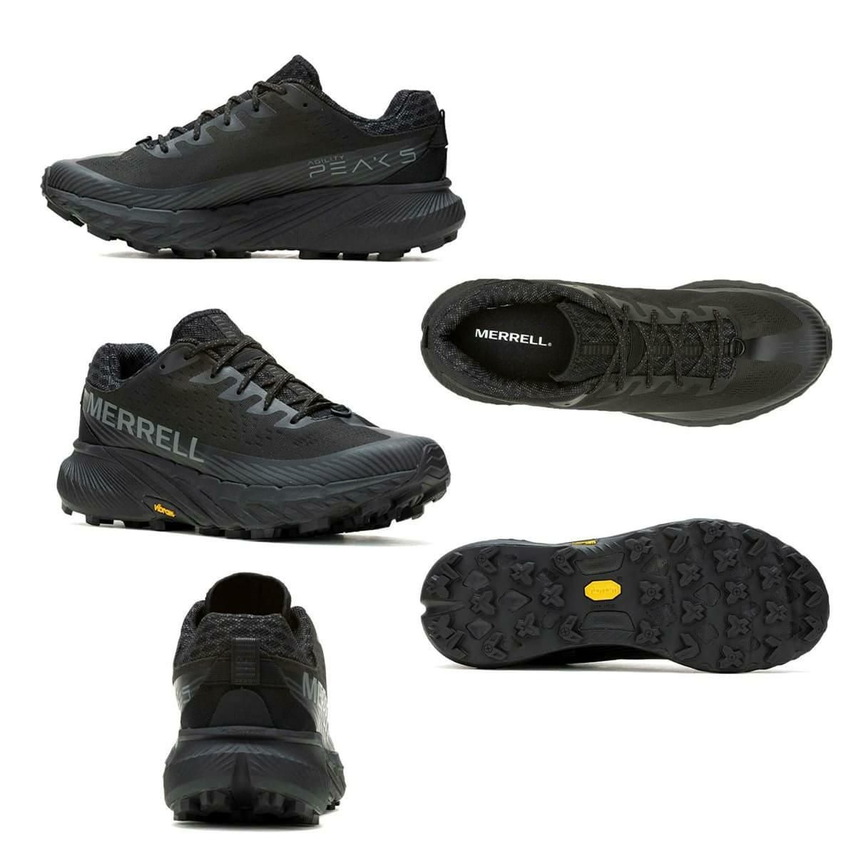 メレル メンズ スニーカー アジリティー ピーク 5 MERRELL m06 ブラック　5