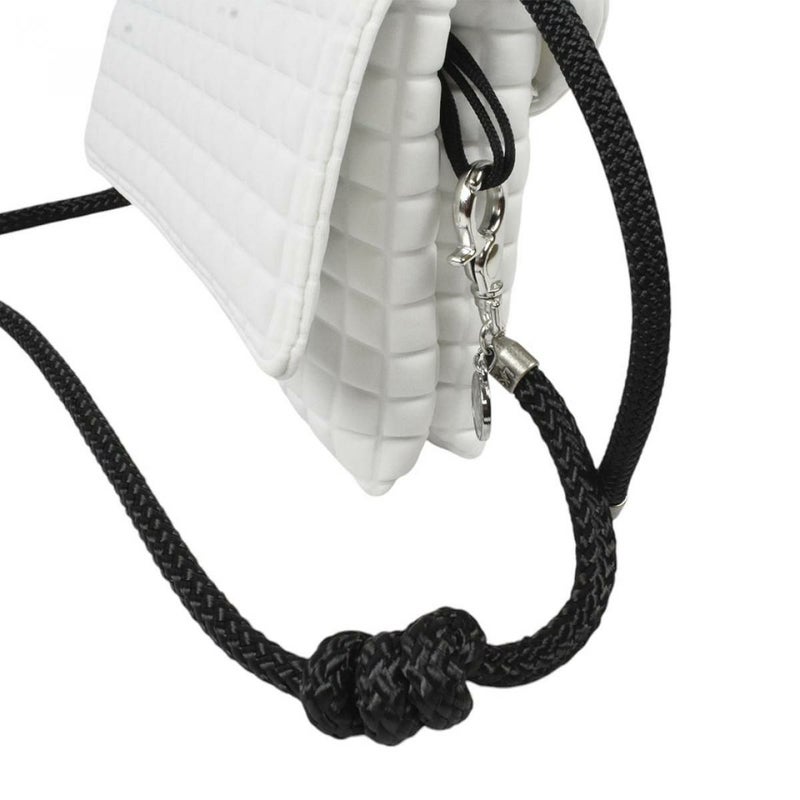 レーク バッグ ブリスティーナクキ スクエアホワイト イタリア製 10