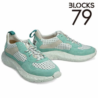 BLOCKS79 メンズ スニーカー cobi-j007lblup ブロックス79 コビ ライトブルー/パンチ