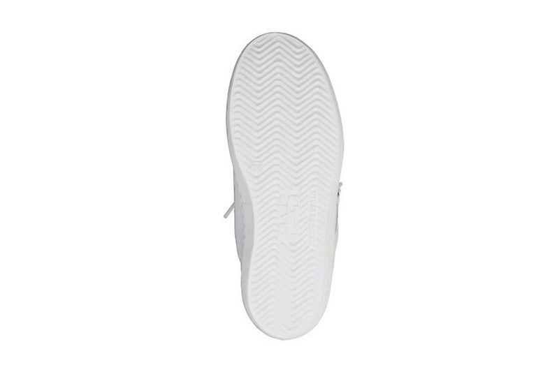 ツースター レディース レザースニーカー ホワイト ブラック イタリア製 2STAR 2s200w