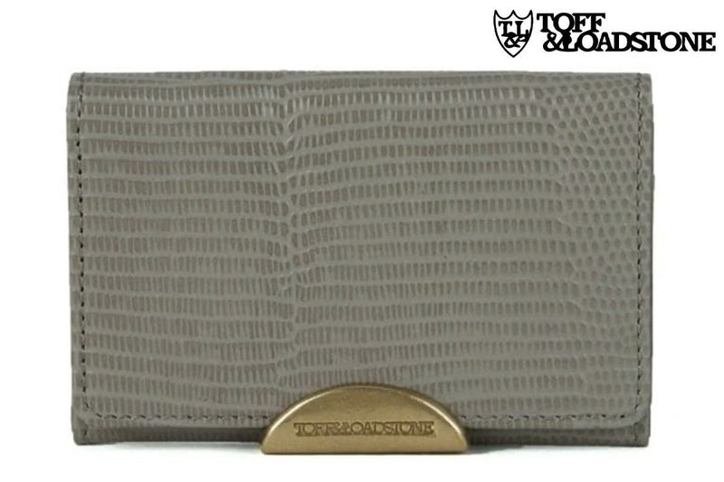 トフ＆ロードストーン 名刺入れ ビジネスカードケース 国産(日本製) グレージュ　