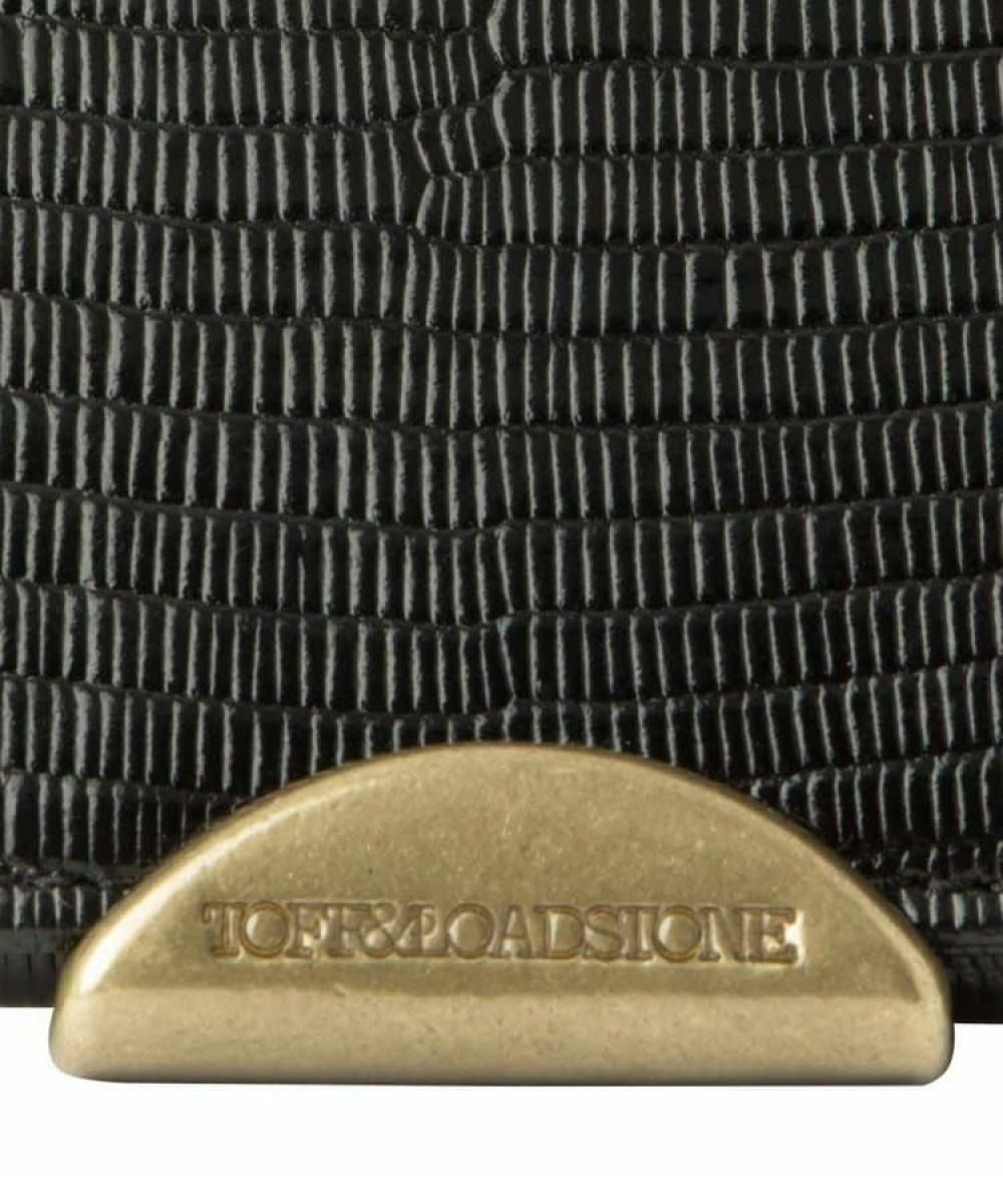 トフ＆ロードストーン 名刺入れ ビジネスカードケース 国産(日本製) ブラック　5