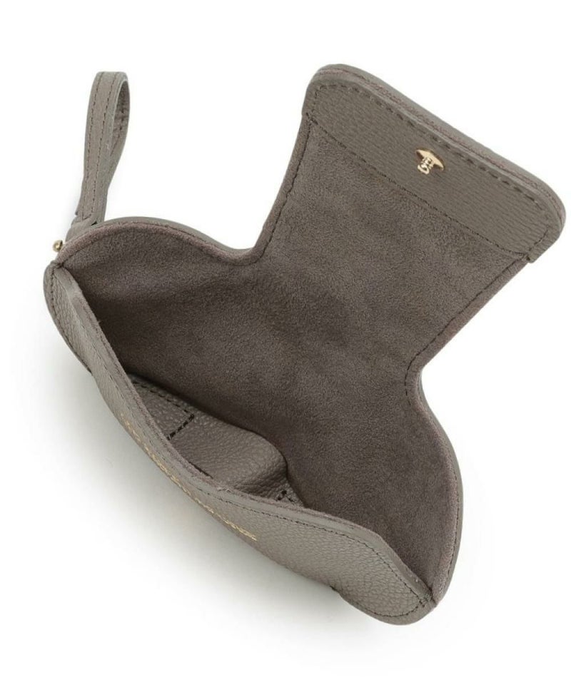 トフ＆ロードストーン アイウェアケース with ストラップ ライトシュリンク 国産　エトゥープ　2