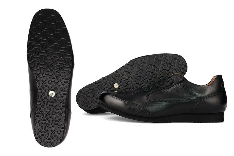 ラウディ メンズ カジュアルシューズ スニーカー ブラック 