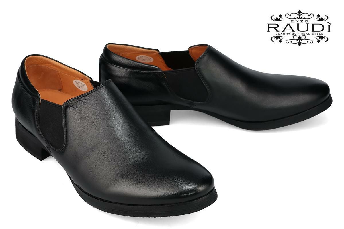 RAUDI 53202 サイズ40(25)も有り SALE セール ｜ ラウディ メンズ カジュアルシューズ 厚底サイドジップ
