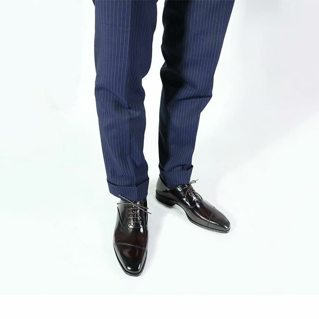 クインクラシコオリジナル 国産ビジネスシューズ 内羽根ストレートチップ 36001bk3