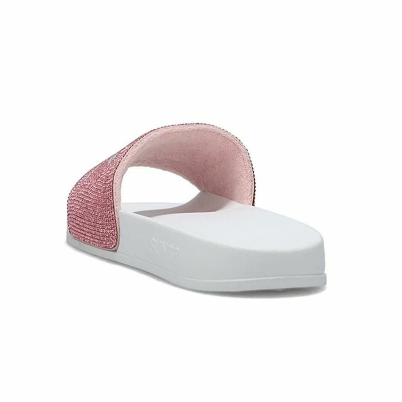 サンシックスティーエイト レディース スリッパロゴストラス SUN68 