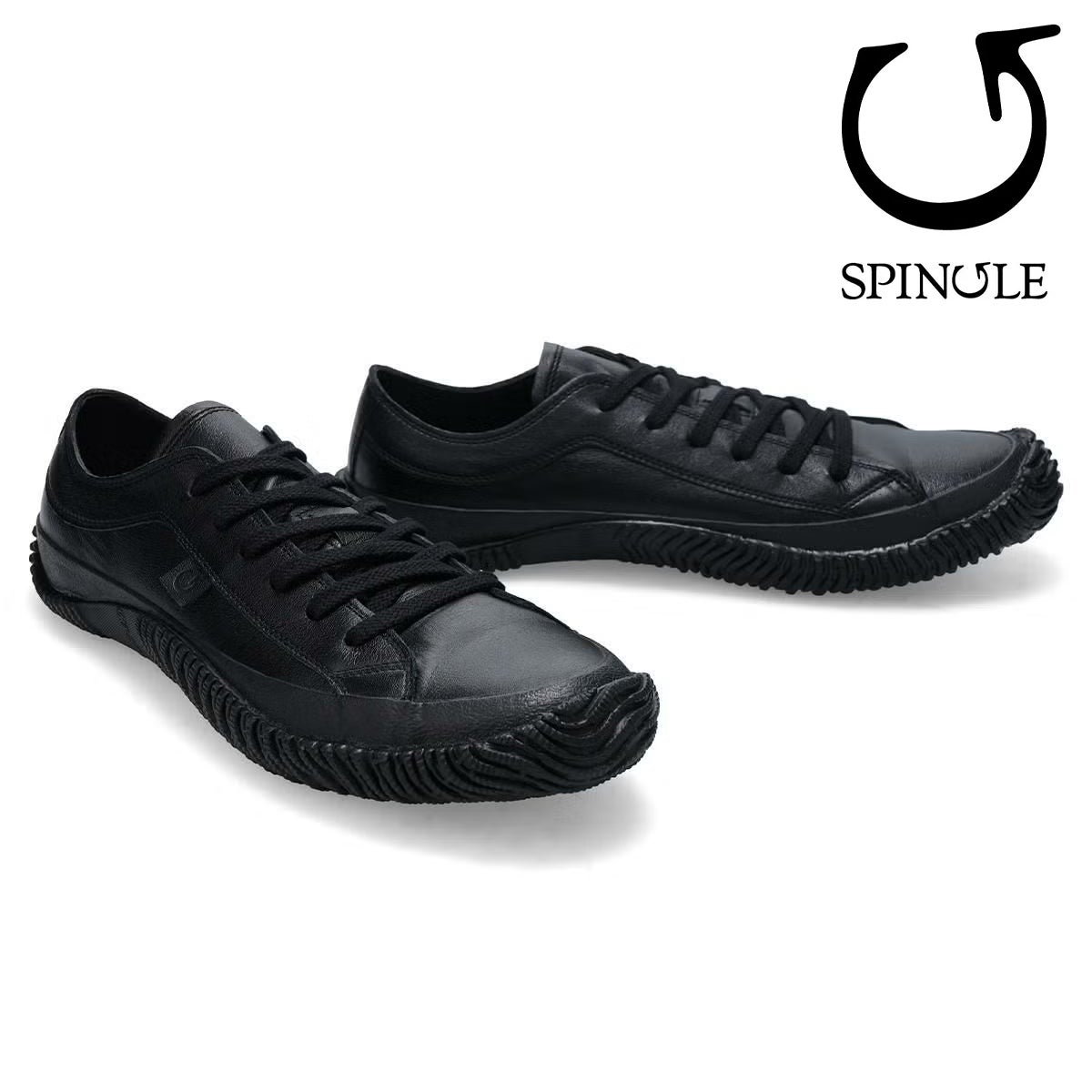 スピングル メンズ スニーカー スニーカー 国産(日本製) SPINGLE Spingle sp-110 bkbk