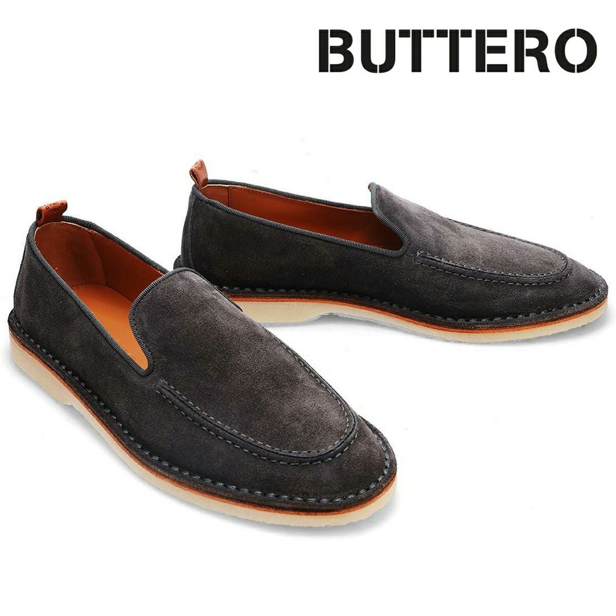 ブッテロ / BUTTERO メンズ カジュアルシューズ b9320 アルジェンタリオ ダークグレー1