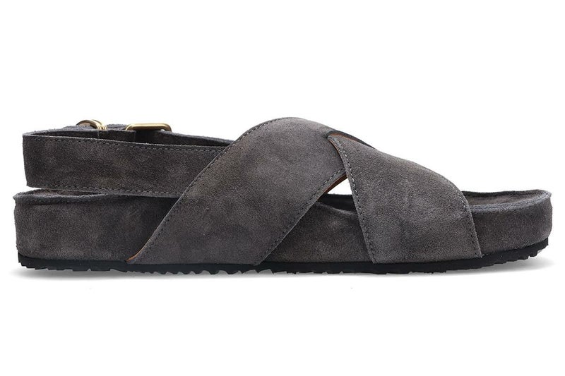 ブッテロ / BUTTERO メンズ カジュアルシューズ b11361 コルトナ ダークグレー イタリア製4