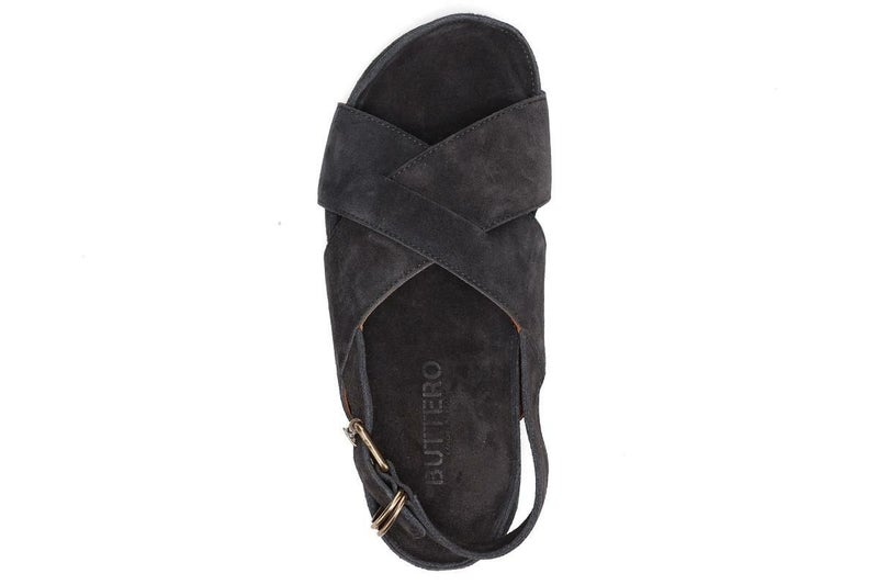 ブッテロ / BUTTERO メンズ カジュアルシューズ b11361 コルトナ ダークグレー イタリア製9