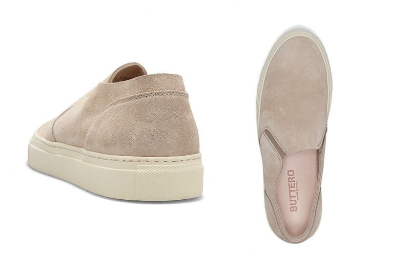 ブッテロ / BUTTERO メンズ カジュアルシューズ b11601 タニーノ ライトベージュ イタリア製4