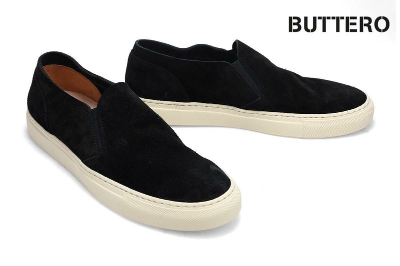 ブッテロ / BUTTERO メンズ カジュアルシューズ b11601 タニーノ ブラック イタリア製1