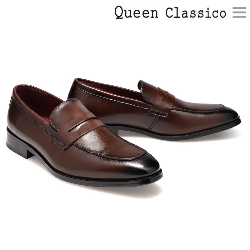 クインクラシコ メンズ ドレスシューズ ローファー QueenClassico 