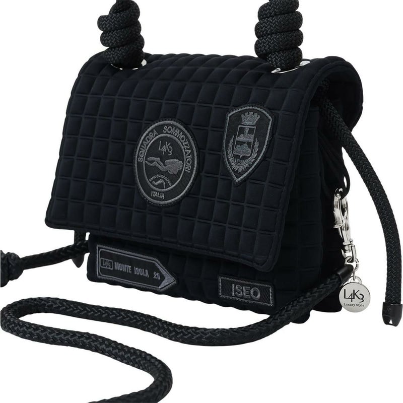 [レーク L4K3] バッグ ブリスティーナクキ ブラック イタリア製 buk-1002pa