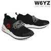  ウィズ メンズ スニーカー ソックエム ブラック ホワイト W6YZ skm250