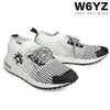  ウィズ メンズ スニーカー ソックエム ブラック ホワイト W6YZ skm250