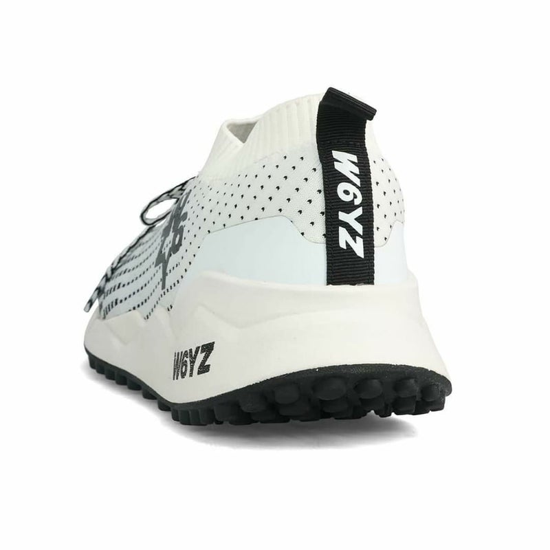  ウィズ メンズ スニーカー ソックエム ブラック ホワイト W6YZ 5