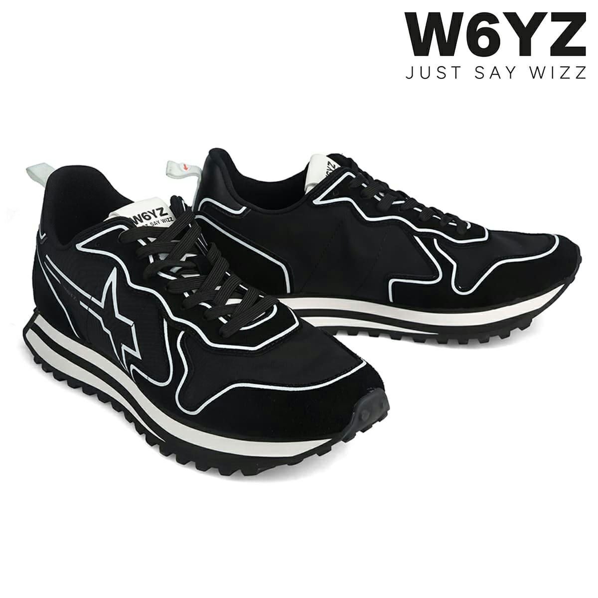 ウィズ メンズ スニーカー フレッシュ ブラック W6YZ frm250-0a01g