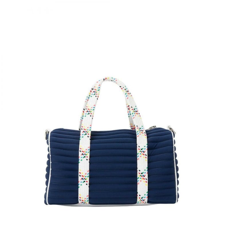  [レーク L4K3] バッグ ボストンミクロ アブソリュートブルー イタリア製 boc-1178