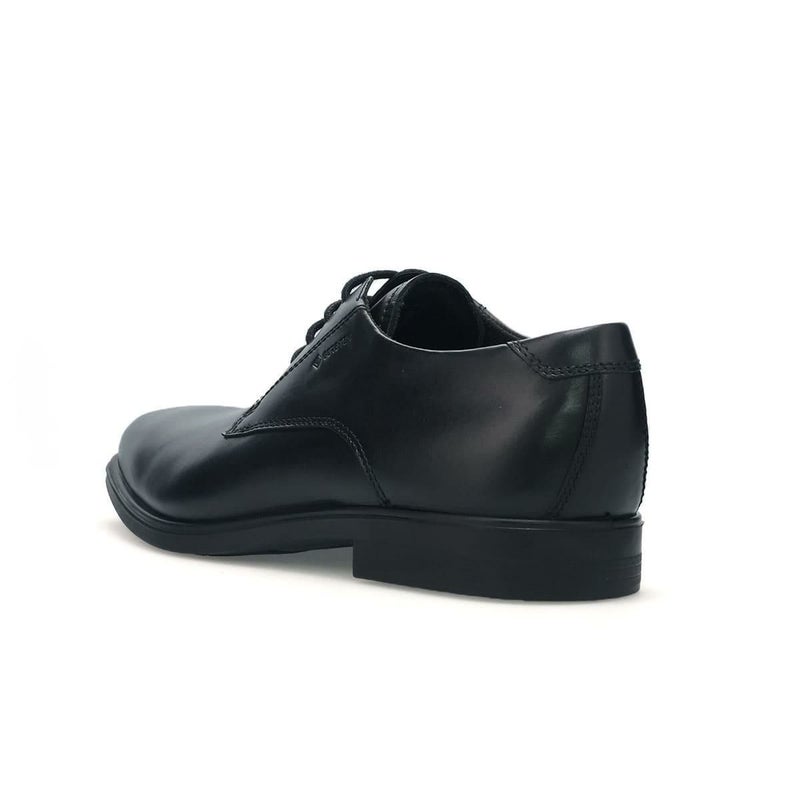  エコー メンズ ドレスシューズ メルボルン 防水 外羽根プレーントゥ ブラック