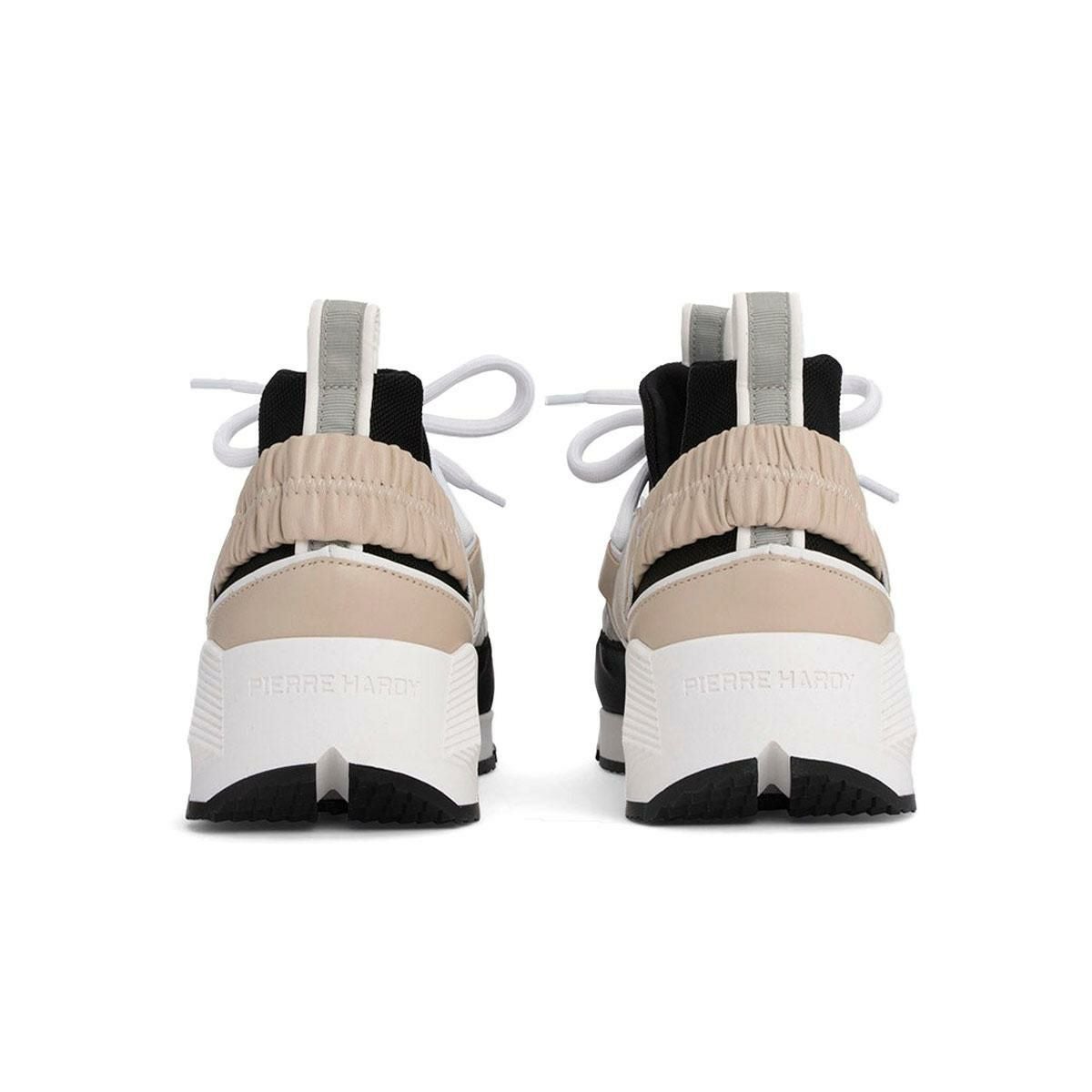 ピエール アルディ メンズ スニーカー トレックコメット ブラックマルチホワイト PIERRE HARDY lx1pifa25cfcanv