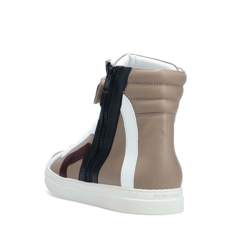 ピエール アルディ メンズ スニーカー ハイトップスニーカー ブラックマルチホワイト PIERRE HARDY 