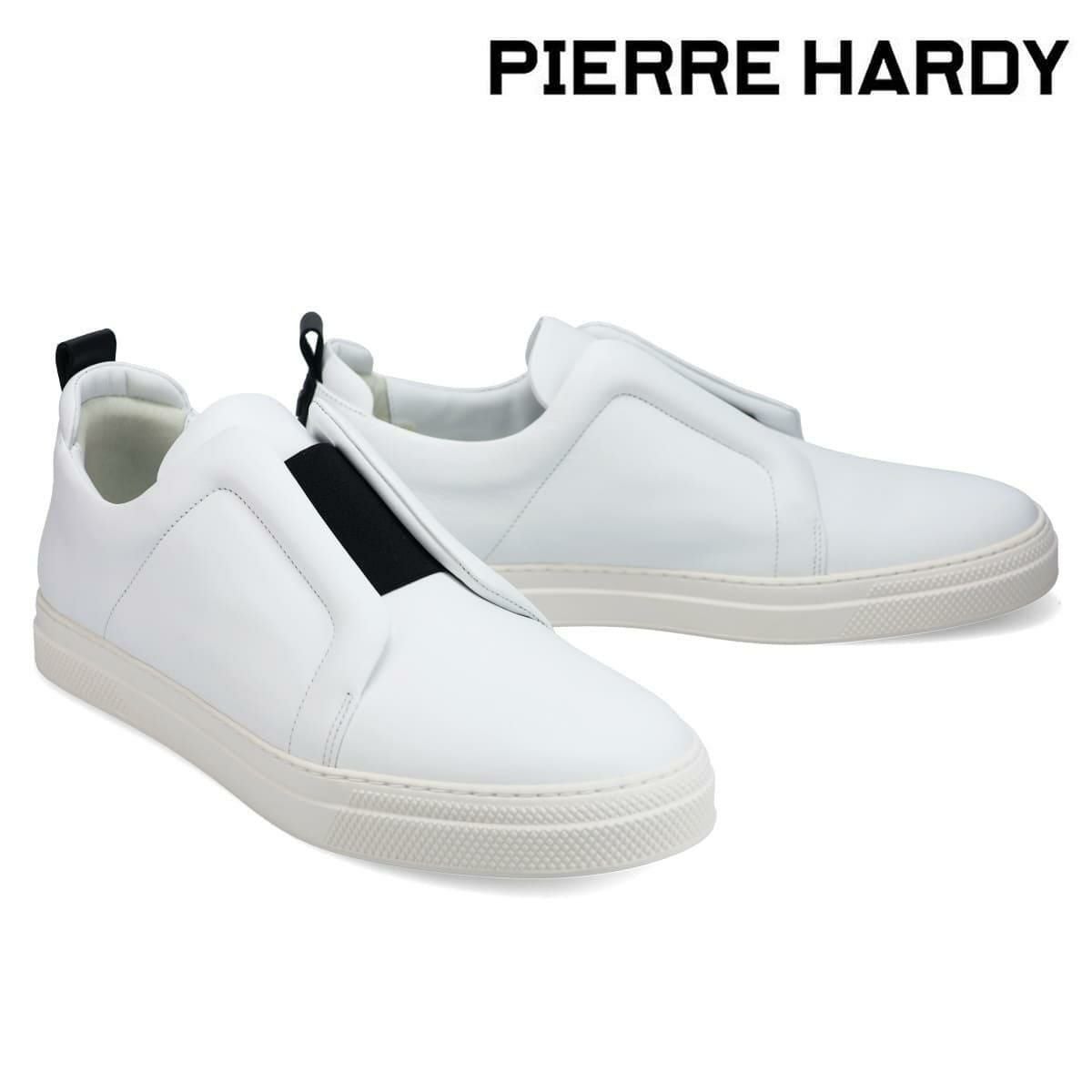 ピエール アルディ メンズ スニーカー スライダー ホワイト/ブラック PIERRE HARDYピエール アルディ メンズ スニーカー スライダー ホワイト/ブラック PIERRE HARDY