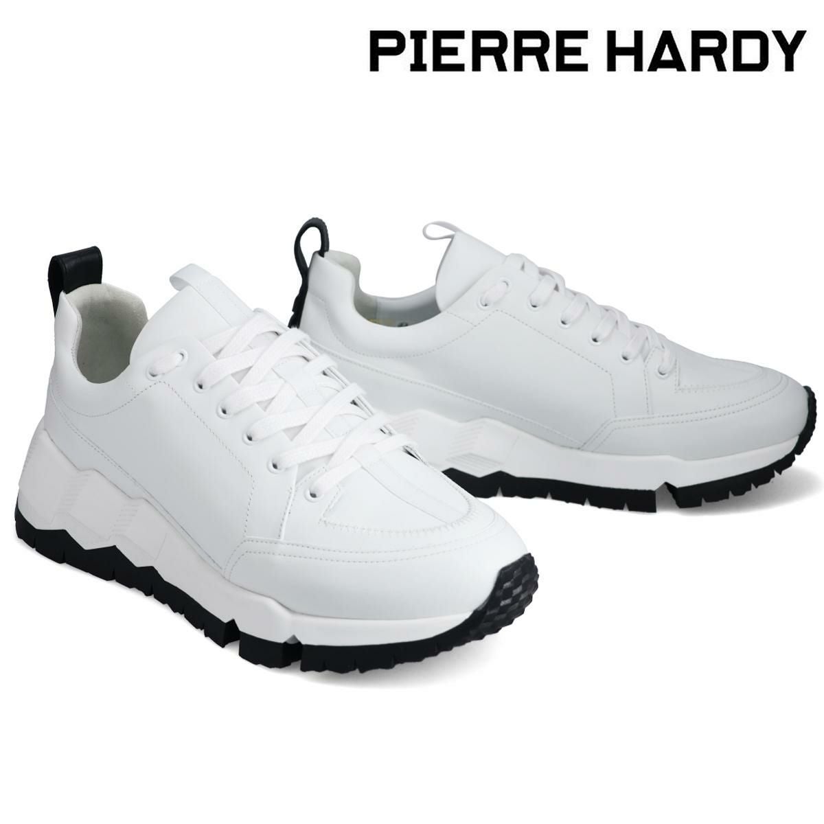 ピエール アルディ メンズ スニーカー ストリートライフ ブラック ホワイト/ブラック PIERRE HARDY pqx02zfa25calf