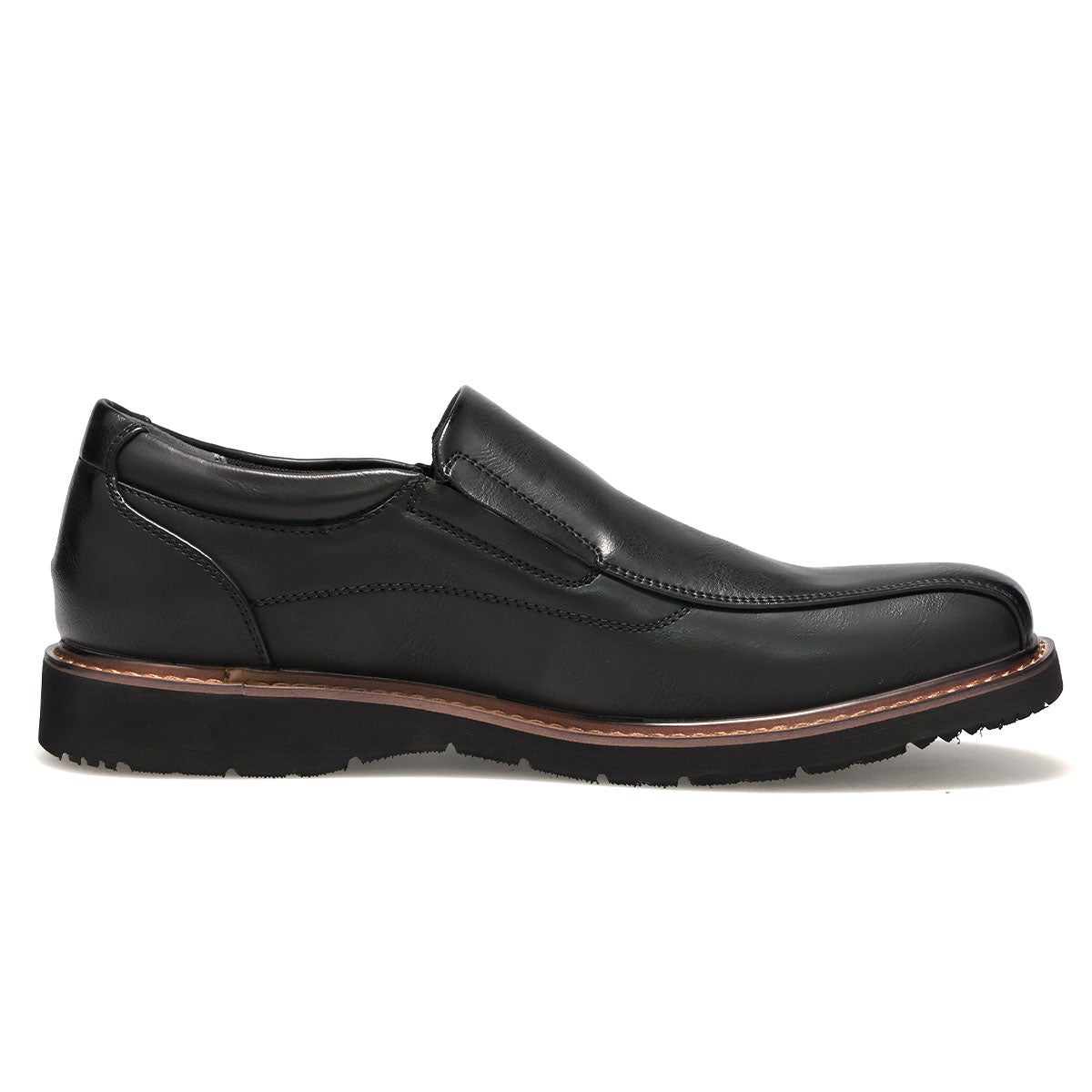ハッシュパピー メンズ カジュアルシューズ スリッポン ブラック ブラウン チャコール カーキ Hush Puppies m-7121t